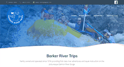 Desktop Screenshot of barkerrivertrips.com